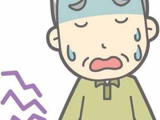 老人m d - 腹痛 - 胸围