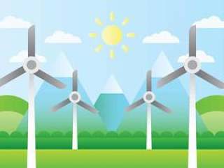 风力发电机自然资源