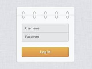 Login Form (PSD)