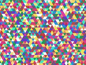 抽象三角形图案