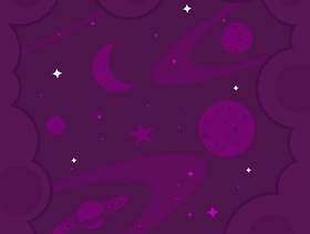 超紫罗兰色银河背景矢量