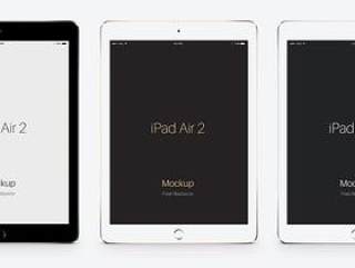 iPad Air 2 – PSD mockups