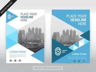 City Background Business Cover Design Template.