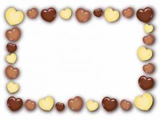 心脏巧克力框架