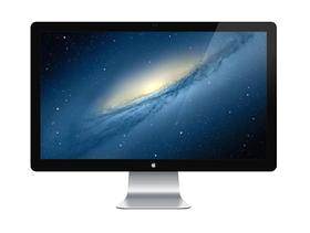 Apple 27" LED Cinema —psd分层素材