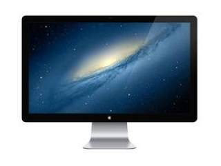 Apple 27" LED Cinema —psd分层素材