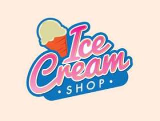 现代冰淇淋标志