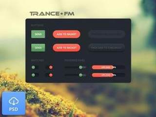Web元素–Trance FM