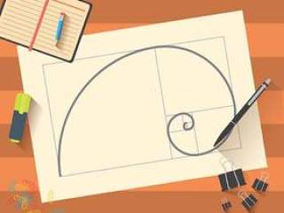 黄金比例矢量图