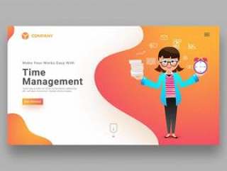 Time management concept