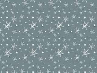 雪花和星星图案