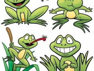 Cartoon Frog Character