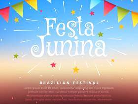 巴西节日节日junina图