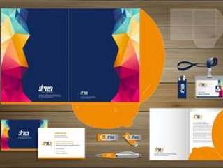 Folder Corporate Identity Design promotion Stationery