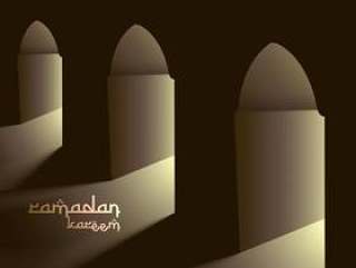 清真寺门与灯