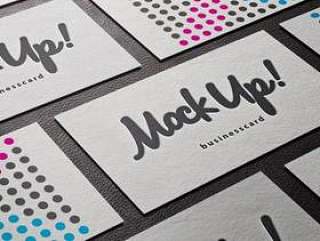 Psd Business Card Mockup Vol 7