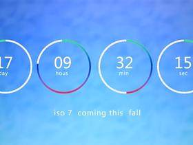 IOS7风格的倒数计时器