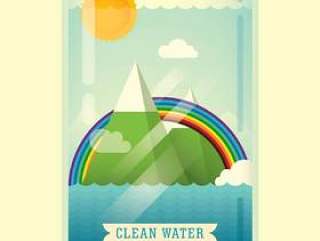 倡导清洁的水