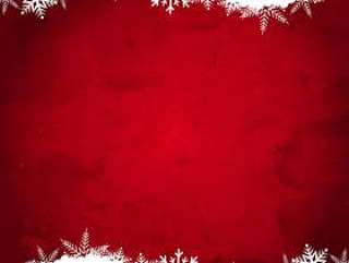 垃圾圣诞雪花背景