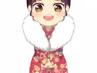 和服女孩