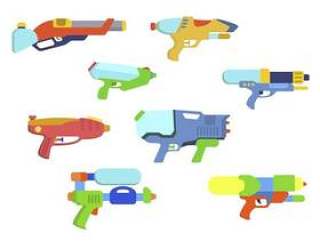 平坦的水枪载体