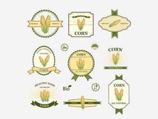 玉米产品标签