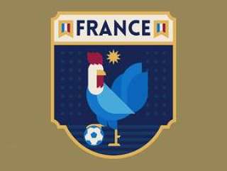 法国世界杯足球徽章