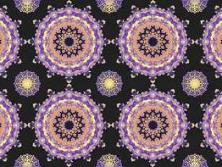 杰出的万花筒图案矢量