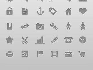 30FreeVectorIcons 图标—psd分层