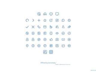 手机简历APP icon分享