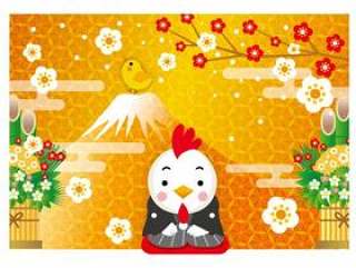新年对富士山的问候