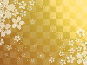 桜_金格子_背景1628