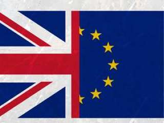 欧洲联盟和英国国旗