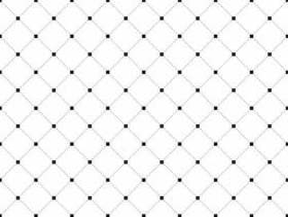 条纹几何方形瓷砖与虚线菱形。