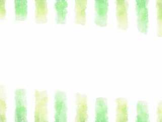 水彩画的垂直条纹·中心白色·绿色