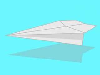 纸飞行机