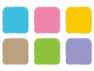 蜡笔触摸框架广场