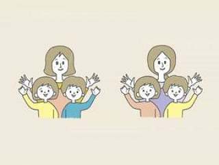 儿童托儿所老师_握手
