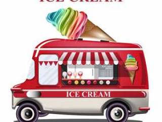 冰淇淋摊车
