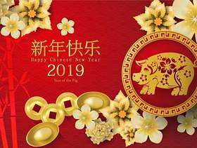 2019年中国农历新年快乐