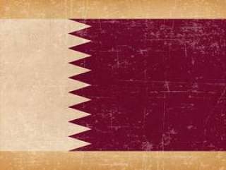 卡塔尔的垃圾旗子