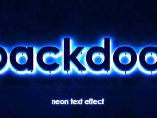 Psd Neon Text Effect Vol2