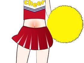 Hana-chan的Cheer Girl到了整个房子