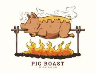 猪烤图