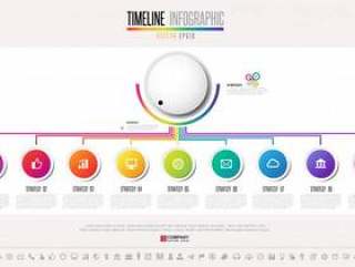 Timeline Infographics Design Template