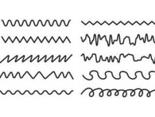 波形矢量的一套