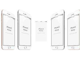 iPhone 6 展示模板 3色