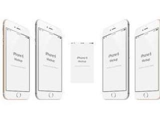 iPhone 6 展示模板 3色