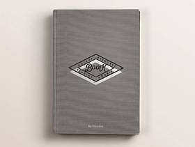 亚麻Psd Book Mockup
