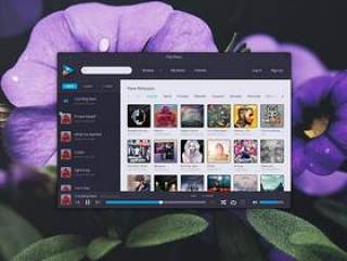 Play Music Player UI